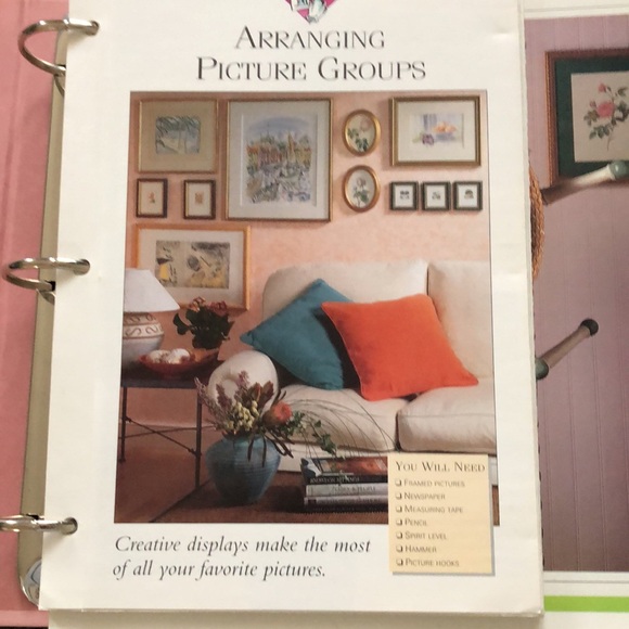 🌼Vintage🌼Two Full Binders of Crafting from Family Circle Weekend Craft Club🌺 - Picture 9 of 12